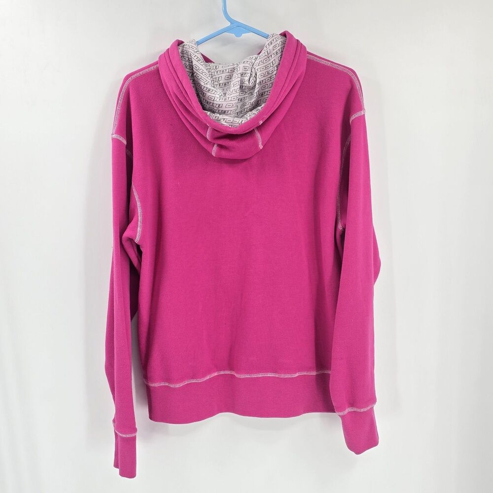 Icon Racing Motorcycle Hoodie Womens Medium Runs Small Lightweight Pink Y2K - Picture 2 of 3